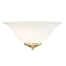 Golden 8355 BCB - Wry Lighting Bella 1-light Wall Sconce in Brushed Champagne Brass